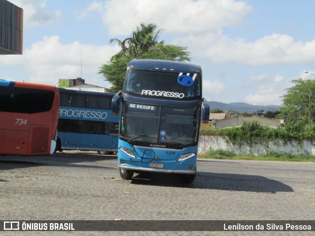 Auto Viação Progresso 6219 na cidade de Caruaru, Pernambuco, Brasil, por Lenilson da Silva Pessoa. ID da foto: 11903357.