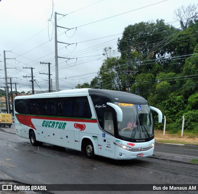 Eucatur - Empresa União Cascavel de Transportes e Turismo 4801 na cidade de Manaus, Amazonas, Brasil, por Bus de Manaus AM. ID da foto: 11903391.