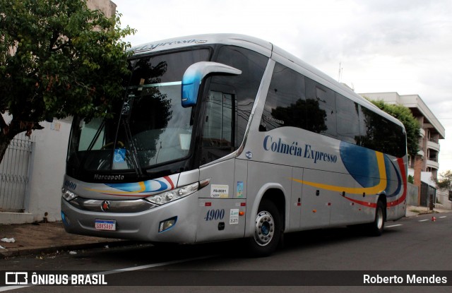 Colméia Expresso 4900 na cidade de Marília, São Paulo, Brasil, por Roberto Mendes. ID da foto: 11903679.
