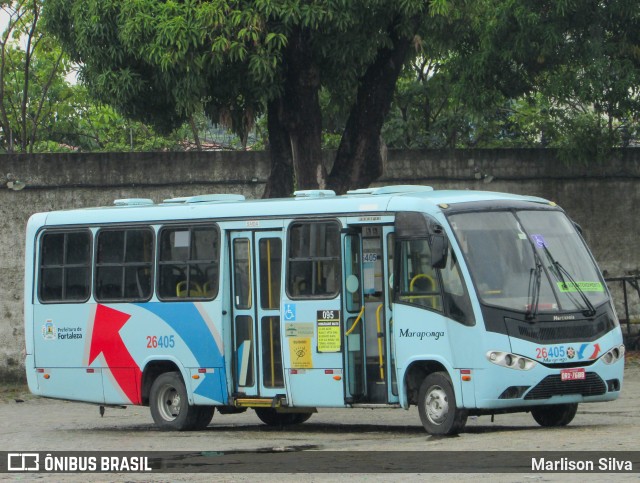 Maraponga Transportes 26405 na cidade de Fortaleza, Ceará, Brasil, por Marlison Silva. ID da foto: 11902219.