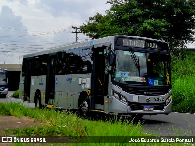 Expresso CampiBus 2352 na cidade de Campinas, São Paulo, Brasil, por José Eduardo Garcia Pontual. ID da foto: 11902790.