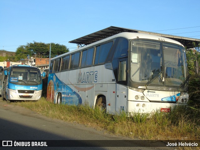 Marte Transportes 114 na cidade de Salvador, Bahia, Brasil, por José Helvécio. ID da foto: 11901689.