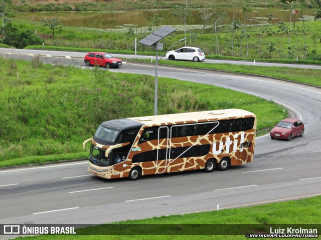 UTIL - União Transporte Interestadual de Luxo 11709 na cidade de Juiz de Fora, Minas Gerais, Brasil, por Luiz Krolman. ID da foto: 11903810.