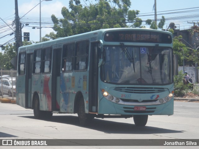 Aliança Transportes Urbanos 21237 na cidade de Fortaleza, Ceará, Brasil, por Jonathan Silva. ID da foto: 11904158.