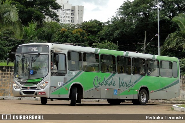 Cidade Verde Transporte Rodoviário 1314 na cidade de Maringá, Paraná, Brasil, por Pedroka Ternoski. ID da foto: 11903921.