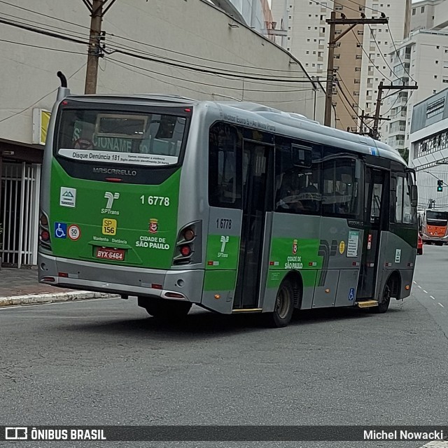 Transcooper > Norte Buss 1 6778 na cidade de São Paulo, São Paulo, Brasil, por Michel Nowacki. ID da foto: 11906363.