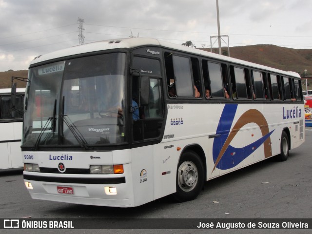 Lucélia Transportes e Turismo 9000 na cidade de Aparecida, São Paulo, Brasil, por José Augusto de Souza Oliveira. ID da foto: 11905743.