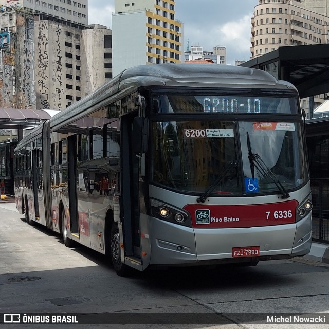 Viação Gatusa Transportes Urbanos 7 6336 na cidade de São Paulo, São Paulo, Brasil, por Michel Nowacki. ID da foto: 11906194.