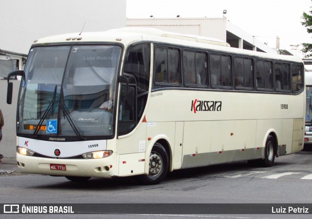 Kaissara - Viação Caiçara 15908 na cidade de Rio de Janeiro, Rio de Janeiro, Brasil, por Luiz Petriz. ID da foto: 11906910.