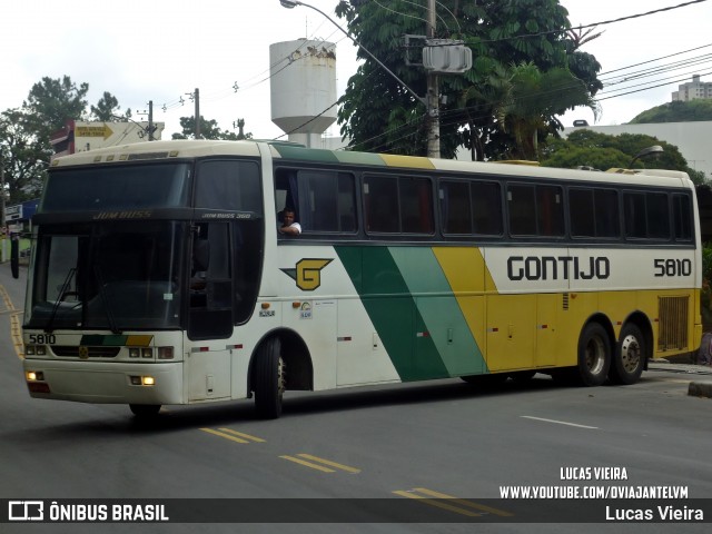 Empresa Gontijo de Transportes 5810 na cidade de Belo Horizonte, Minas Gerais, Brasil, por Lucas Vieira. ID da foto: 11907982.