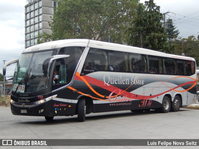 Queilen Bus 110 na cidade de Puerto Montt, Llanquihue, Los Lagos, Chile, por Luis Felipe Nova Seitz. ID da foto: 11907128.