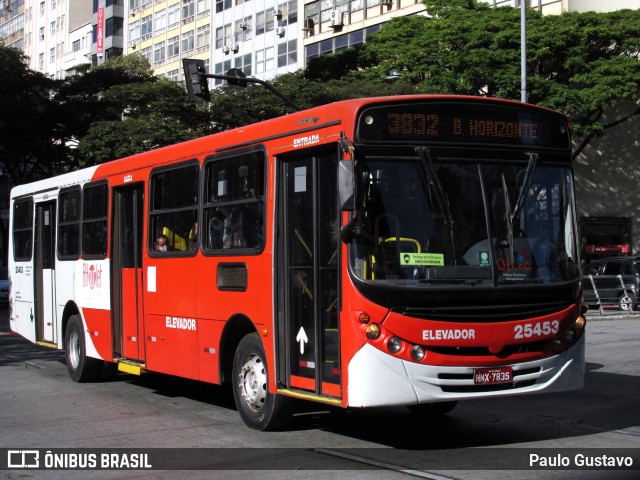 Autotrans > Turilessa 25453 na cidade de Belo Horizonte, Minas Gerais, Brasil, por Paulo Gustavo. ID da foto: 11908473.