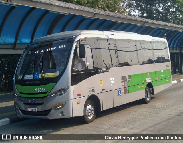 Transcooper > Norte Buss 1 6383 na cidade de São Paulo, São Paulo, Brasil, por Clóvis Henryque Pacheco dos Santos. ID da foto: 11907201.