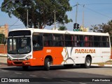 Viação Paraúna 3845 na cidade de Goiânia, Goiás, Brasil, por Paulo Gustavo. ID da foto: :id.