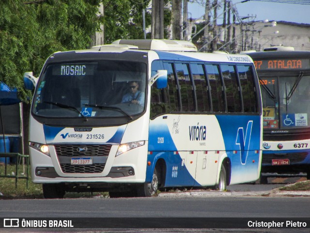 Vitória Transportes 231526 na cidade de Nossa Senhora do Socorro, Sergipe, Brasil, por Cristopher Pietro. ID da foto: 11837476.