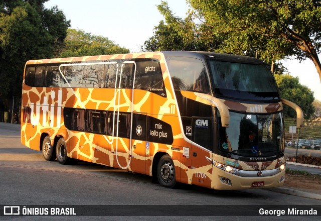 UTIL - União Transporte Interestadual de Luxo 11709 na cidade de São Paulo, São Paulo, Brasil, por George Miranda. ID da foto: 11839804.
