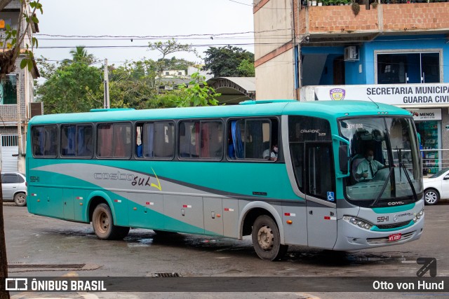 Costa Sul Transportes e Turismo 5541 na cidade de Presidente Kennedy, Espírito Santo, Brasil, por Otto von Hund. ID da foto: 11838691.