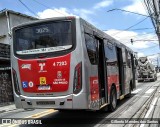 Pêssego Transportes 4 7203 na cidade de São Paulo, São Paulo, Brasil, por Gilberto Mendes dos Santos. ID da foto: :id.