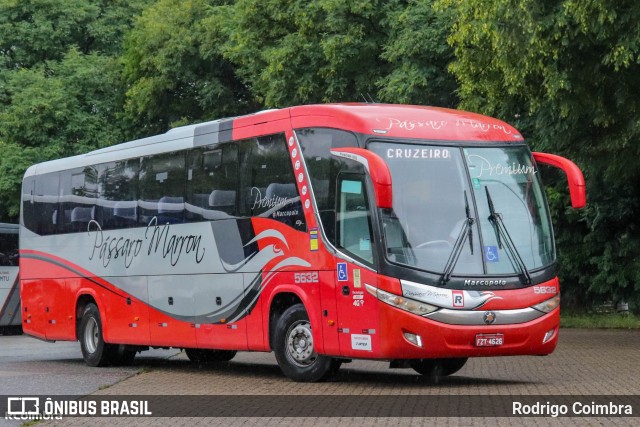 Empresa de Ônibus Pássaro Marron 5632 na cidade de São Paulo, São Paulo, Brasil, por Rodrigo Coimbra. ID da foto: 11840390.