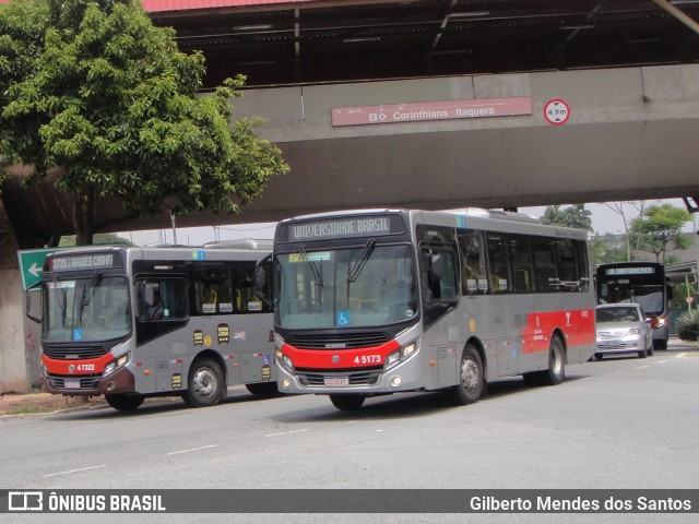Allibus Transportes 4 5173 na cidade de São Paulo, São Paulo, Brasil, por Gilberto Mendes dos Santos. ID da foto: 11840141.