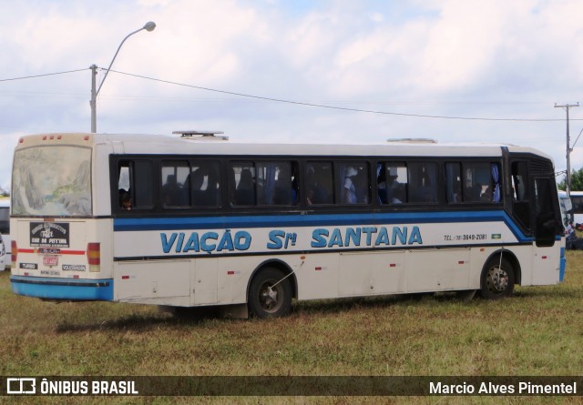 Viação Senhora Santana 6452 na cidade de Anguera, Bahia, Brasil, por Marcio Alves Pimentel. ID da foto: 11844020.