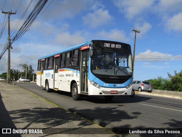 Expresso Vera Cruz 426 na cidade de Recife, Pernambuco, Brasil, por Lenilson da Silva Pessoa. ID da foto: 11844245.