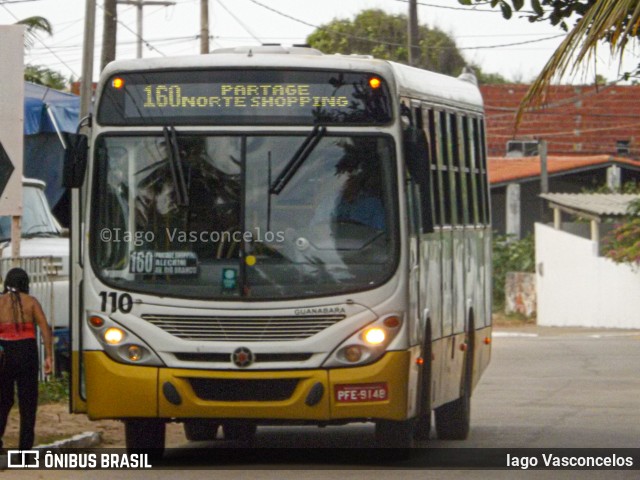 Transportes Guanabara 110 na cidade de Extremoz, Rio Grande do Norte, Brasil, por Iago Vasconcelos. ID da foto: 11843128.