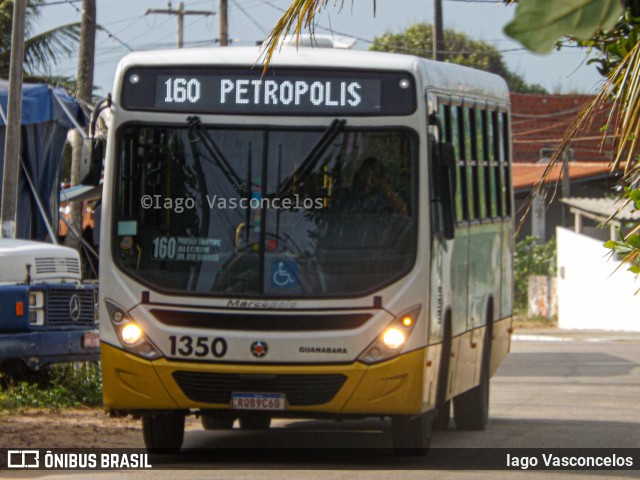 Transportes Guanabara 1350 na cidade de Extremoz, Rio Grande do Norte, Brasil, por Iago Vasconcelos. ID da foto: 11843113.