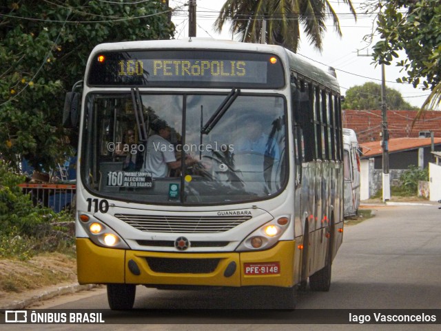 Transportes Guanabara 110 na cidade de Extremoz, Rio Grande do Norte, Brasil, por Iago Vasconcelos. ID da foto: 11843090.