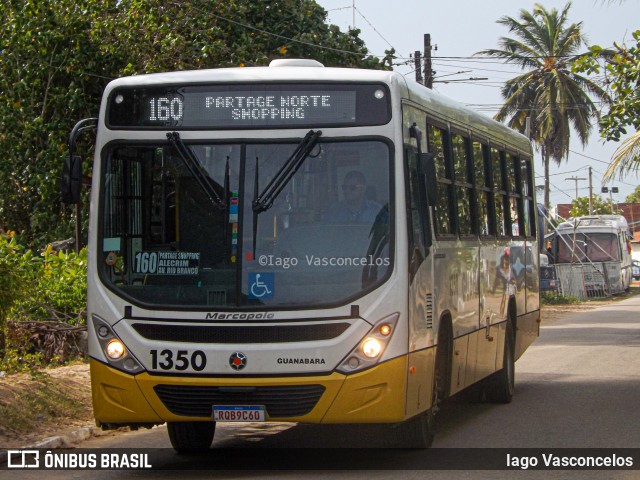 Transportes Guanabara 1350 na cidade de Extremoz, Rio Grande do Norte, Brasil, por Iago Vasconcelos. ID da foto: 11843105.