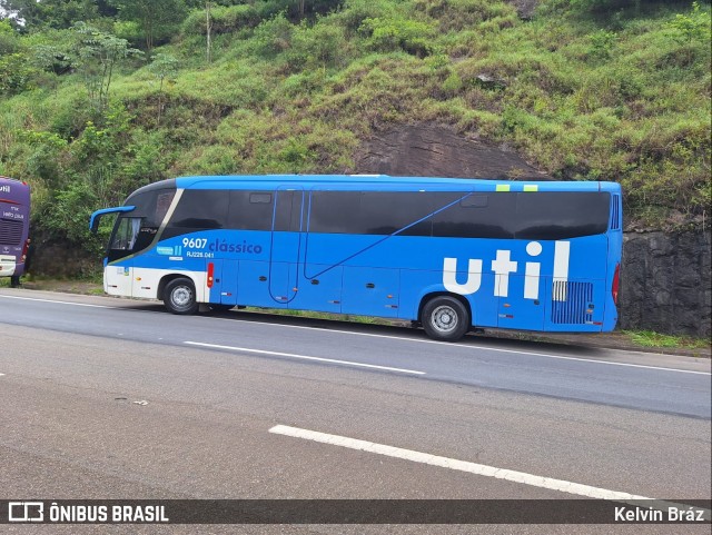 UTIL - União Transporte Interestadual de Luxo 9607 na cidade de Areal, Rio de Janeiro, Brasil, por Kelvin Bráz. ID da foto: 11844647.