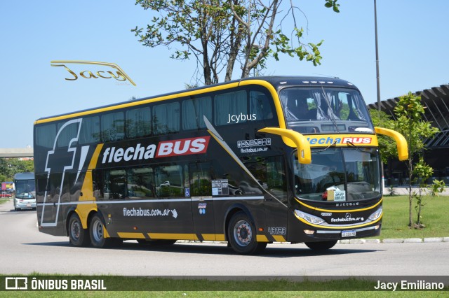 Flecha Bus 43723 na cidade de Florianópolis, Santa Catarina, Brasil, por Jacy Emiliano. ID da foto: 11843611.