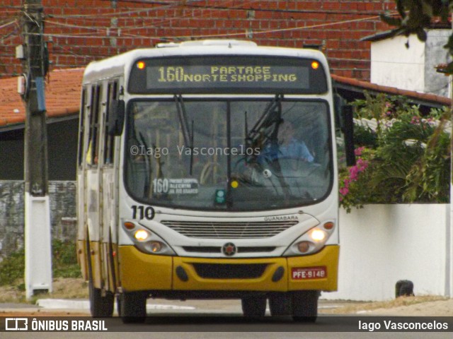 Transportes Guanabara 110 na cidade de Extremoz, Rio Grande do Norte, Brasil, por Iago Vasconcelos. ID da foto: 11843123.