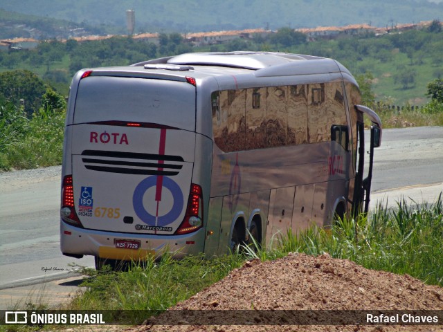 Rota Transportes Rodoviários 6785 na cidade de Itapetinga, Bahia, Brasil, por Rafael Chaves. ID da foto: 11843936.