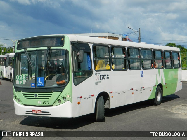 Auto Ônibus Líder 0912018 na cidade de Manaus, Amazonas, Brasil, por FTC BUSOLOGIA. ID da foto: 11844592.