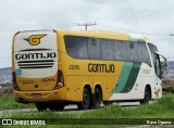 Empresa Gontijo de Transportes 21295 na cidade de Vitória da Conquista, Bahia, Brasil, por Rava Ogawa. ID da foto: :id.