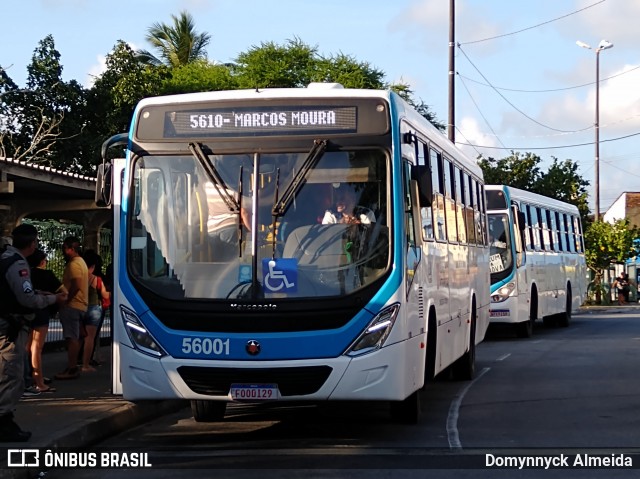 Rodoviária Santa Rita > SIM - Sistema Integrado Metropolitano > TR Transportes 56001 na cidade de João Pessoa, Paraíba, Brasil, por Domynnyck Almeida. ID da foto: 11847035.