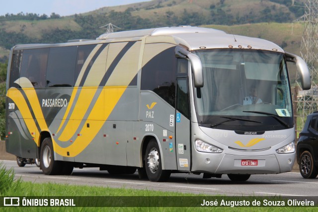Passaredo Transporte e Turismo 2070 na cidade de Roseira, São Paulo, Brasil, por José Augusto de Souza Oliveira. ID da foto: 11850227.