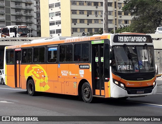 Empresa de Transportes Braso Lisboa A29134 na cidade de Rio de Janeiro, Rio de Janeiro, Brasil, por Gabriel Henrique Lima. ID da foto: 11850484.