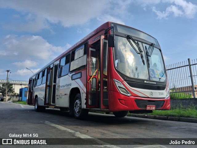 Empresa de Ônibus Vila Galvão 2306 na cidade de Guarulhos, São Paulo, Brasil, por João Pedro. ID da foto: 11851457.