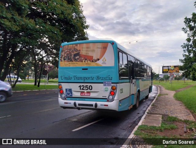 UTB - União Transporte Brasília 1250 na cidade de Guará, Distrito Federal, Brasil, por Darlan Soares. ID da foto: 11851172.