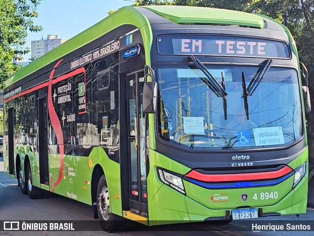 Express Transportes Urbanos Ltda 4 8940 na cidade de São Bernardo do Campo, São Paulo, Brasil, por Henrique Santos. ID da foto: 11851861.