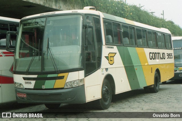 Empresa Gontijo de Transportes 3155 na cidade de Belo Horizonte, Minas Gerais, Brasil, por Osvaldo Born. ID da foto: 11853190.