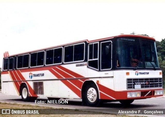 Ómnibus Transtur  na cidade de Joinville, Santa Catarina, Brasil, por Alexandre F.  Gonçalves. ID da foto: 11853207.