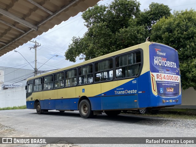 Trancid - Transporte Cidade de Divinópolis 152 na cidade de Divinópolis, Minas Gerais, Brasil, por Rafael Ferreira Lopes. ID da foto: 11853621.