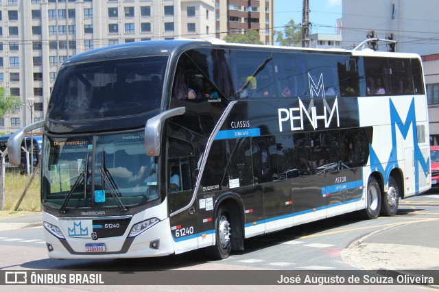 Empresa de Ônibus Nossa Senhora da Penha 61240 na cidade de Curitiba, Paraná, Brasil, por José Augusto de Souza Oliveira. ID da foto: 11855029.