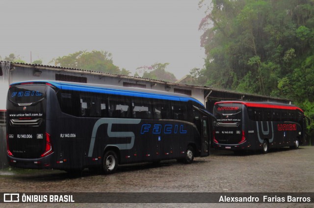 Fácil Transportes e Turismo RJ 140.006 na cidade de Petrópolis, Rio de Janeiro, Brasil, por Alexsandro  Farias Barros. ID da foto: 11853434.