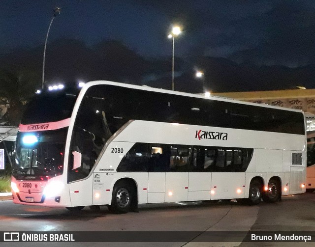 Kaissara - Viação Caiçara 2080 na cidade de Rio de Janeiro, Rio de Janeiro, Brasil, por Bruno Mendonça. ID da foto: 11855185.