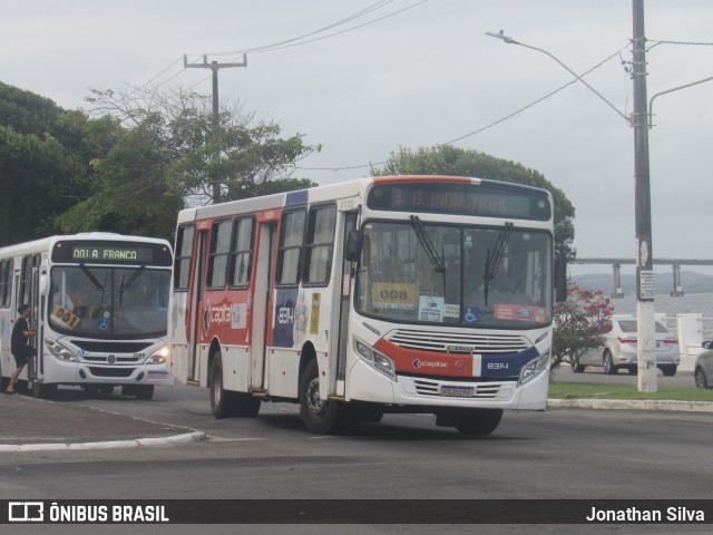 Capital Transportes 8314 na cidade de Aracaju, Sergipe, Brasil, por Jonathan Silva. ID da foto: 11909947.
