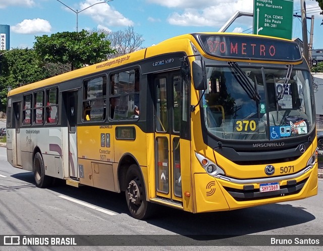 Viação Novo Retiro 5071 na cidade de Contagem, Minas Gerais, Brasil, por Bruno Santos. ID da foto: 11909723.